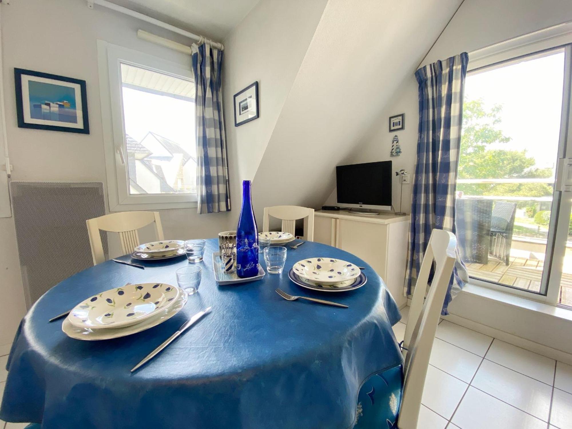Gaelle - Studio Balcon, Proche Ty Bihan - Ud68 Carnac Bilik gambar