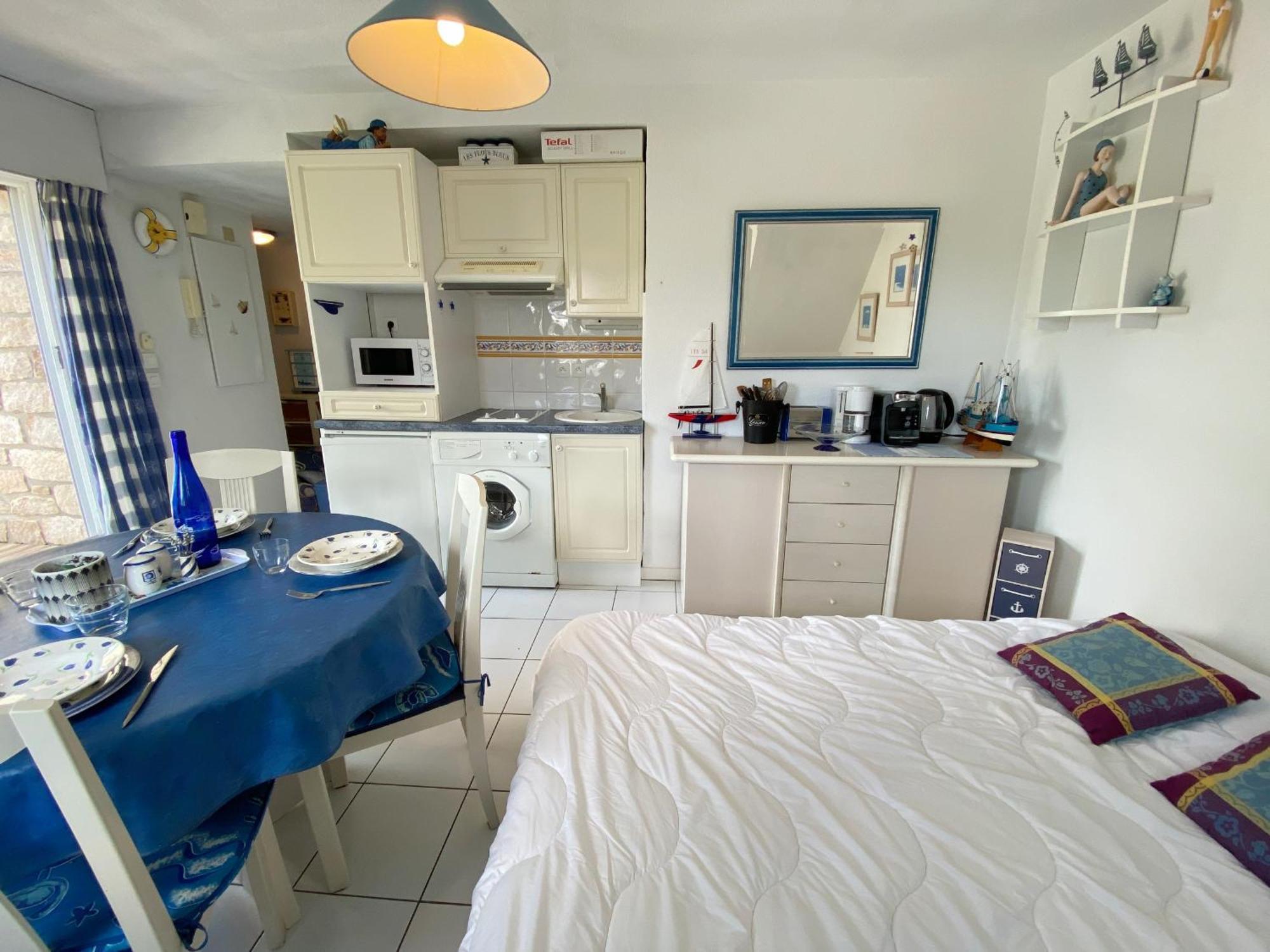 Gaelle - Studio Balcon, Proche Ty Bihan - Ud68 Carnac Bilik gambar